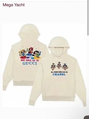 Mega yacht club powerpuff girls hoodie